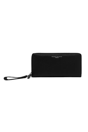 Black grained leather wallet GIANNI CHIARINI | WBW13752GRNNERO